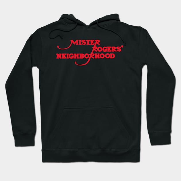 Mister Rogers Neighborhood Hoodie by nielees